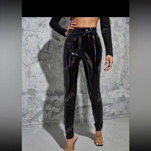 Sz small faux leather pants